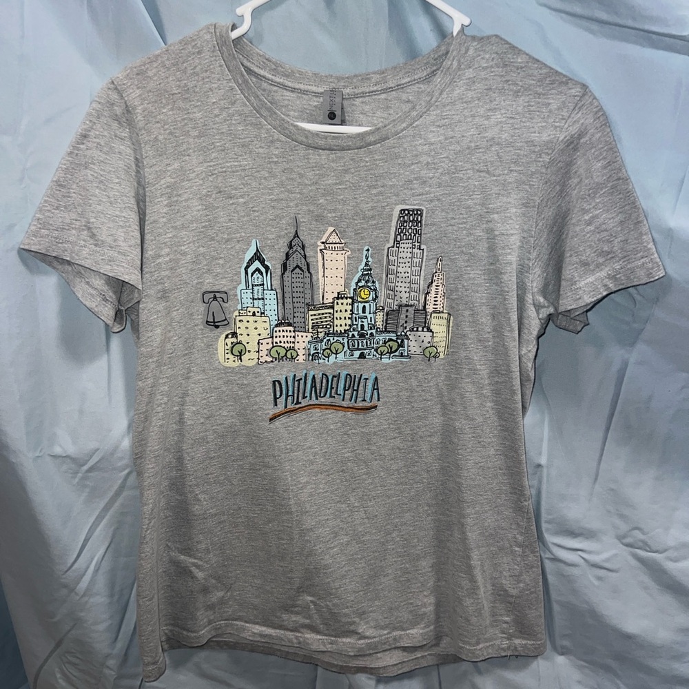 Next Level Apparel Gray T-Shirt